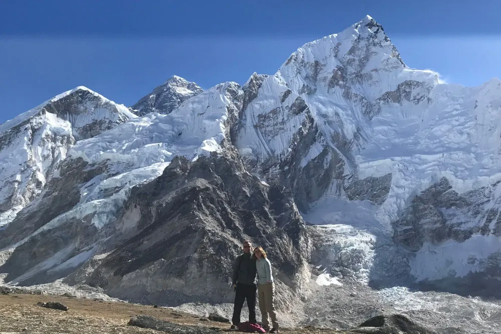 Nepal Mountain range.